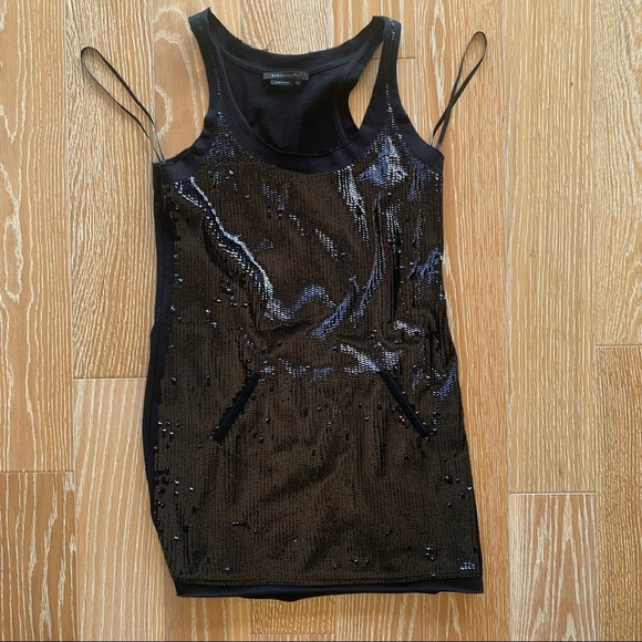 Sequin racer-back dress - Picture 1 of 3